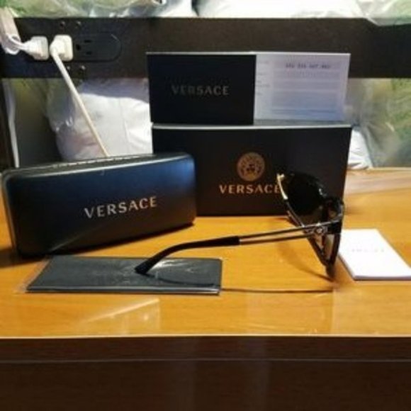 NWT Authentic Mens Versace VE4307 Sunglasses
